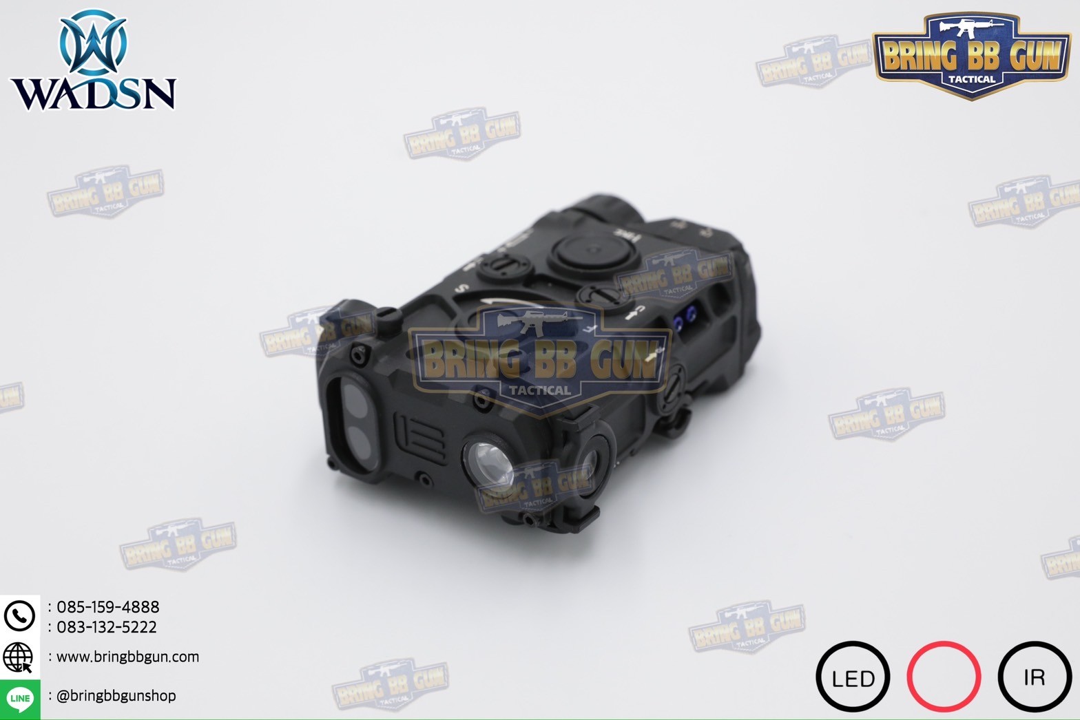 กล่อง Eo-tech OGL ยี่ห้อ WADSN รุ่น พลาสติก (เลเซอร์ชี้เป้าสีแดง) (OGL) (EOTECH OGL) (ON-GUN-LASER)