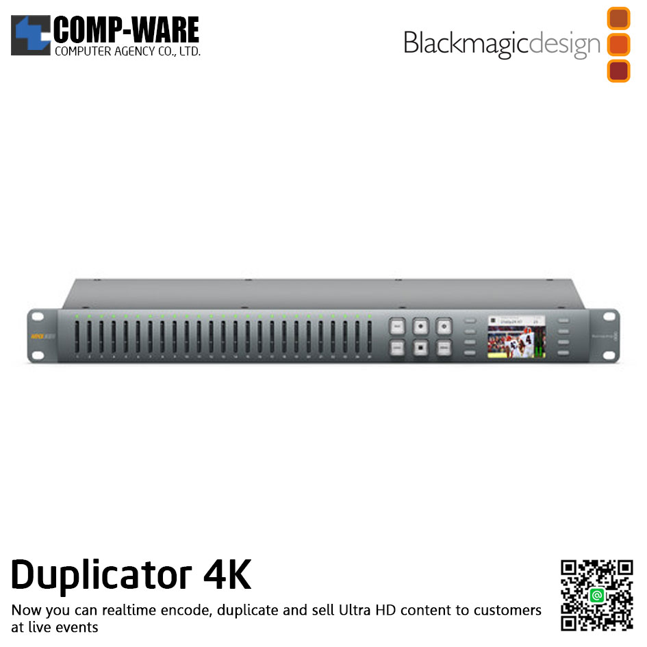 Blackmagic Duplicator 4K - Blackmagic Design