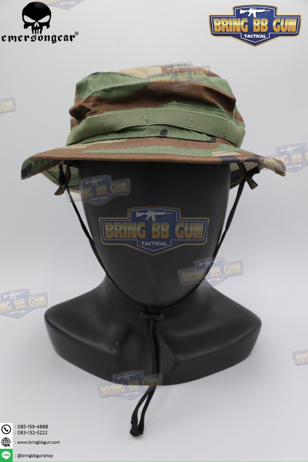 หมวกปีกกลม (ปีกสั้น) ยี่ห้อ Emerson (Tactical Short Brim Boonie Hat) (Boonie Hat)