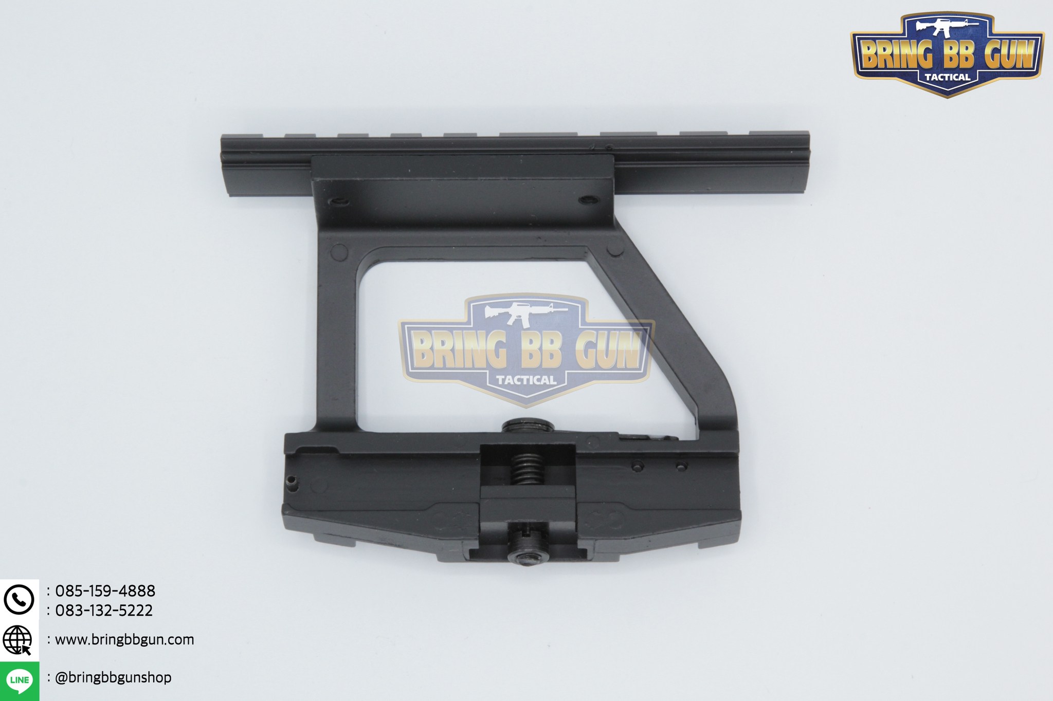 รางเสริมติดดอท AK47 รุ่น ยึดด้านข้างบอดี้ แบบปลดไว