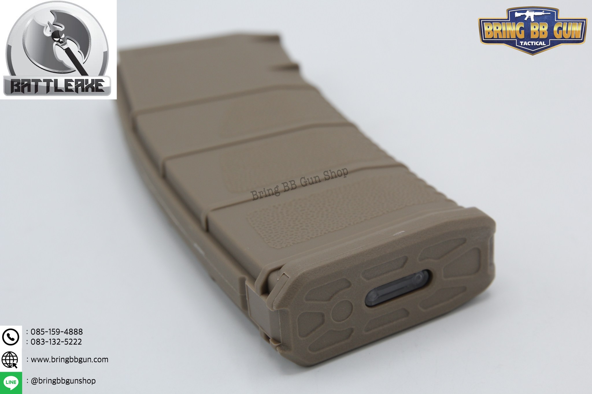 แม็กกาซีน M4 ยี่ห้อ Battle Axe แบบstand ❌ไม่ต้องปั่น❌มี4ทรงให้เลือก ทรง P-mag / ทรง EPM / ทรง 002 / ทรง IMI Lancer