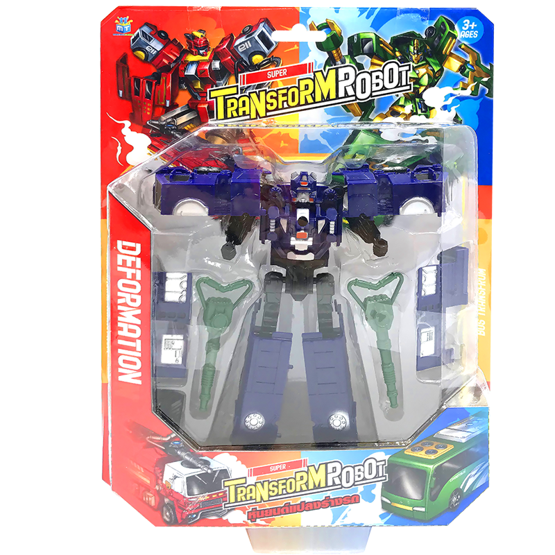 หุ่นยนต์แปลงร่างรถ(คละแบบ) ของเล่นเด็ก ของเล่นเสริมพัฒนาการ T001-DA037209B0 - 6267993391179