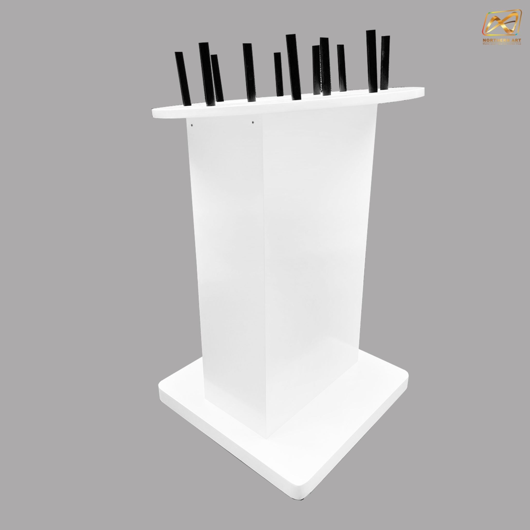 เกมส์โยนห่วง ฐานเหลี่ยม ขนาดแป้นกลม 80 ซม. สูง 110 ซม. พร้อมห่วงขนาด 5 อัน ไม่มีล้อ