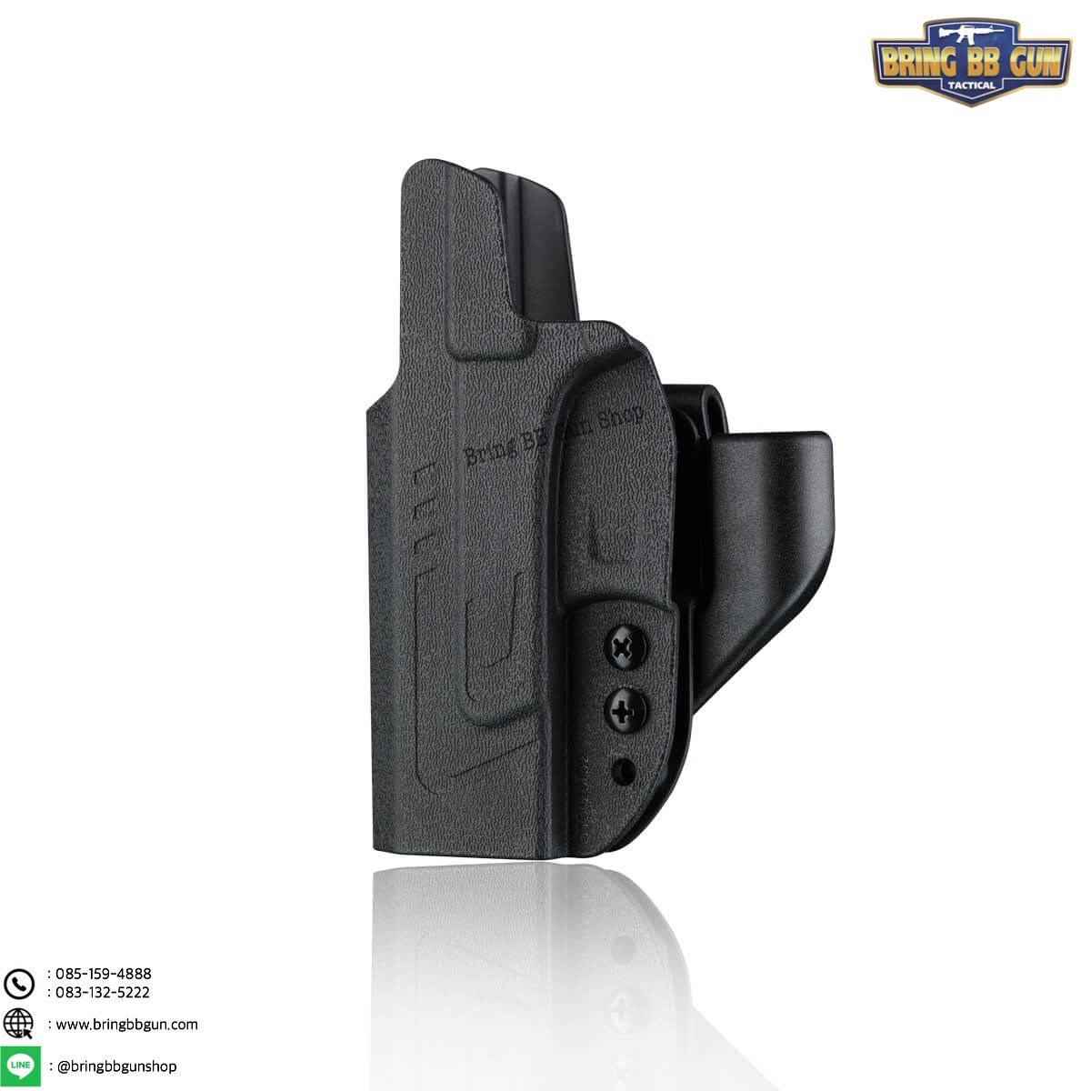 ซองปืน รุ่นIWB Claw Holster ยี่ห้อ Cytac รุ่น Glock19 (ซองปืนพกใน ปรับมือซ้ายมือขวาได้) ปืนที่ใส่ได้ Glock19 gen1-5;Glock19X;Glock23/32 gen1-4