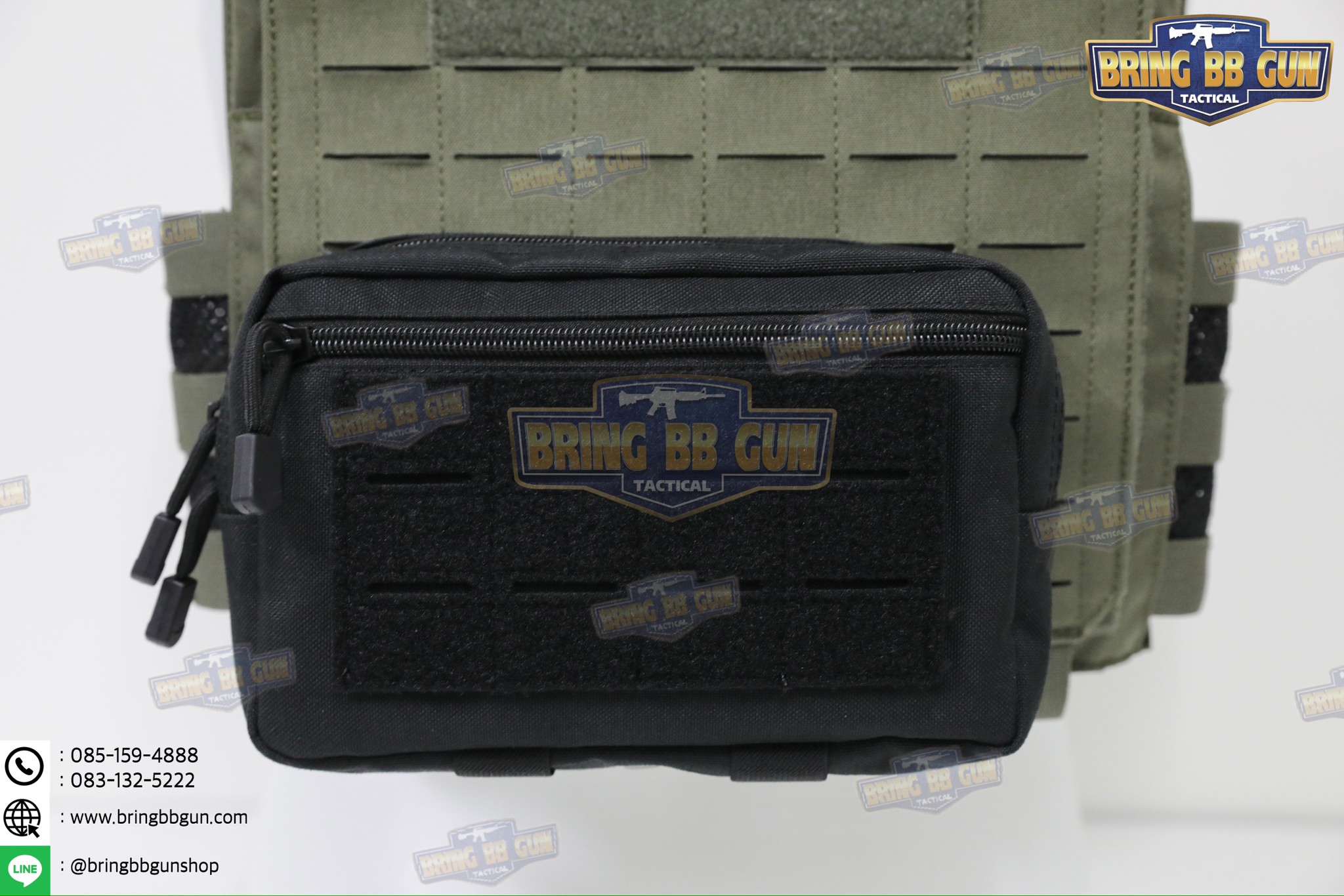 กระเป๋าอเนกประสงค์ B20 (กระเป๋าอเนกประสงค์ร้อยเข็มขัด) (กระเป๋าอเนกประสงค์ EDC) (กระเป๋า EDC) (กระเป๋าสี่เหลี่ยม) (ระบบติดเข็มขัดแบบ Molle) (Plug-in Debris Waist Bag)