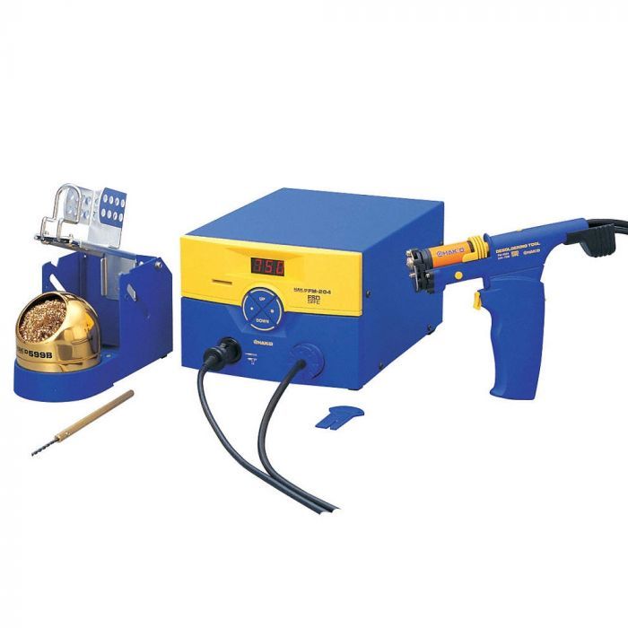 ชุดเครื่องดูดตะกั่ว FM-204 | HFM204-05 | HAKKO | 220V | Desoldering Tool | **ไม่แถมปลาย**