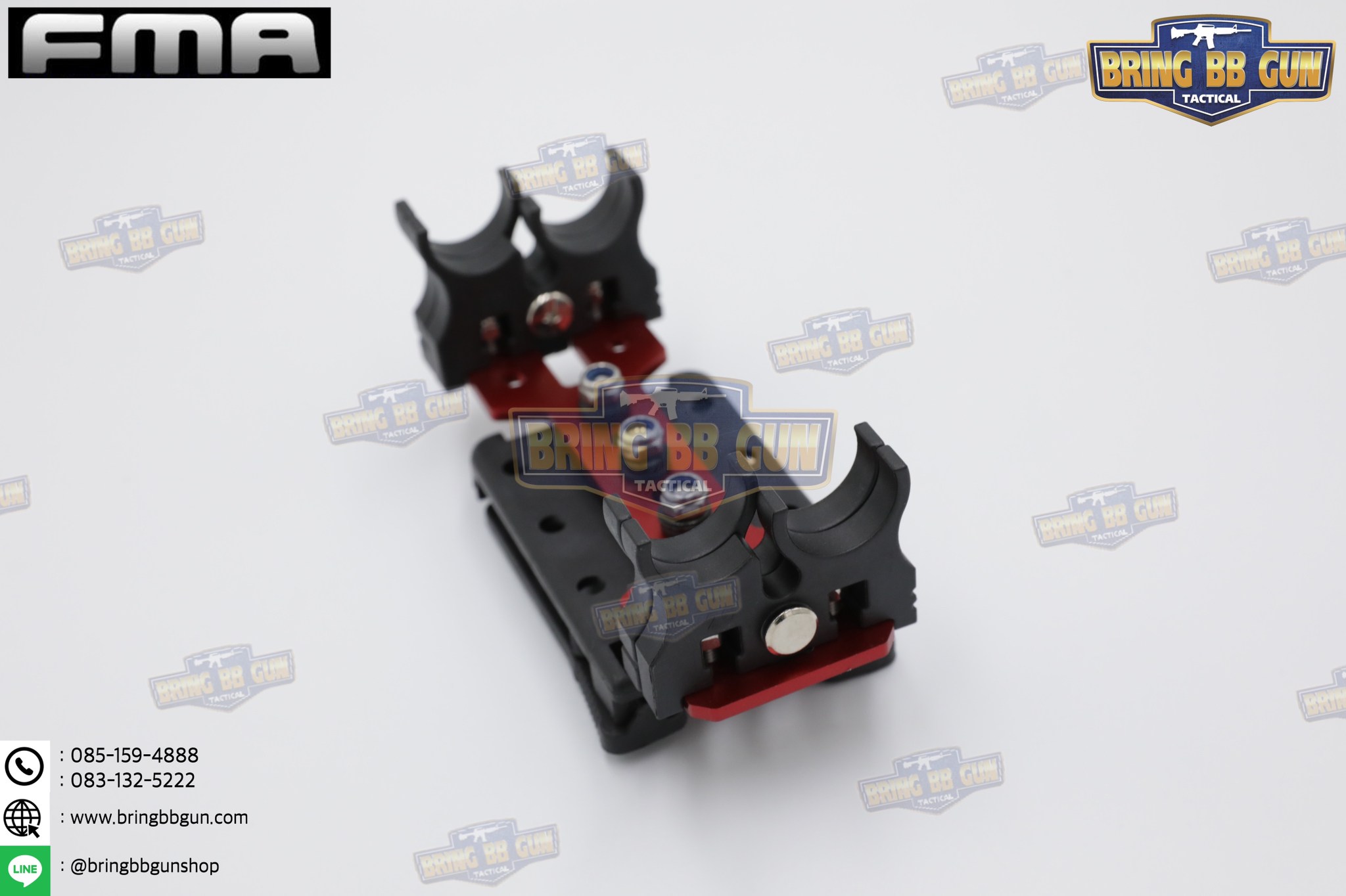 จิงโจ้ใส่กระสุนลูกซอง 4 นัด (แผงกระสุนลูกซองจิงโจ้โหลดเร็ว 4 นัด) ยี่ห้อ FMA รุ่น บอดี้อลูมิเนียม FMA Pratical 4Q shotshell Carrier（CNC)