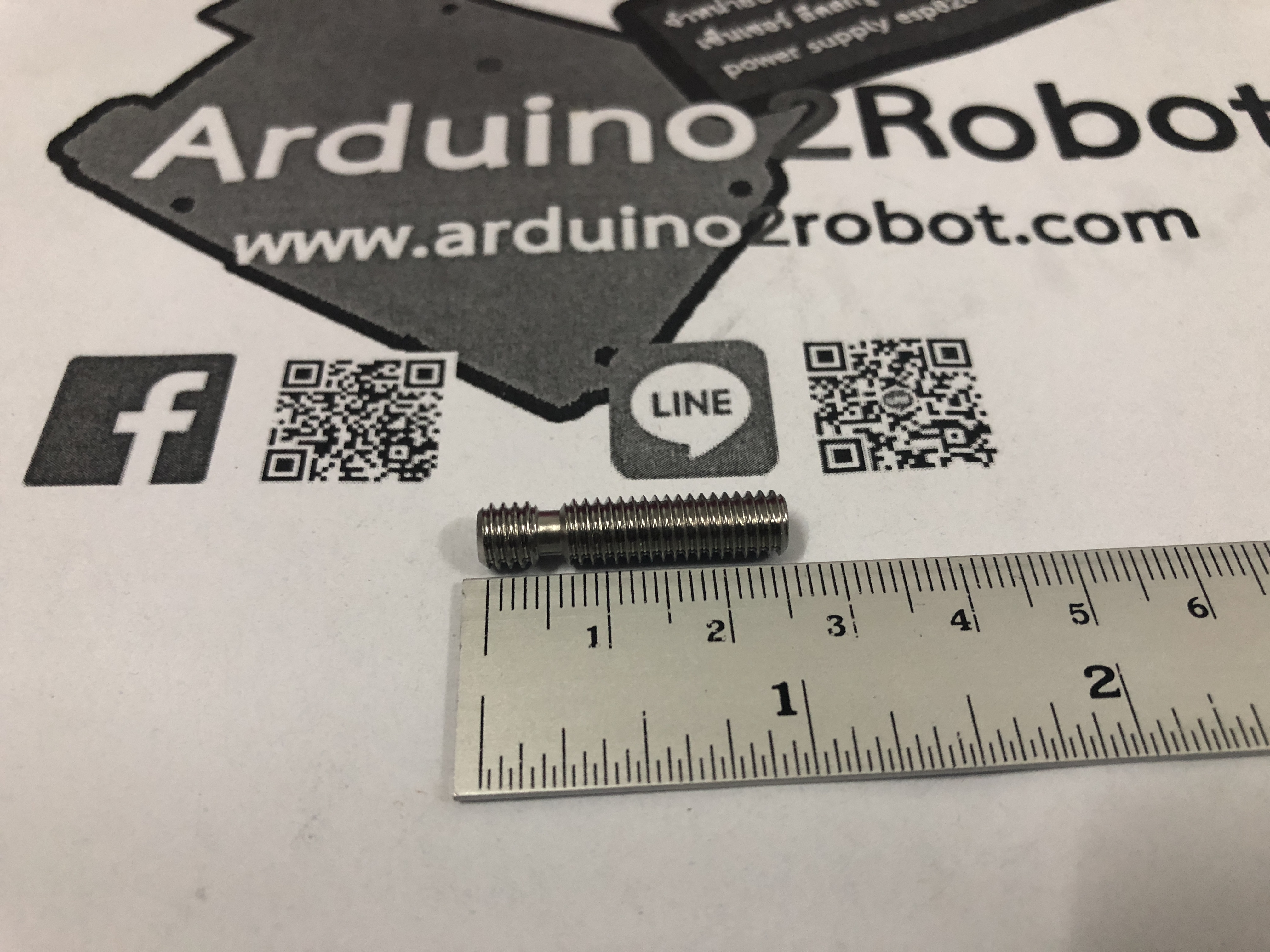 3D Printer M6*26 printer nozzle throat with Teflon tube