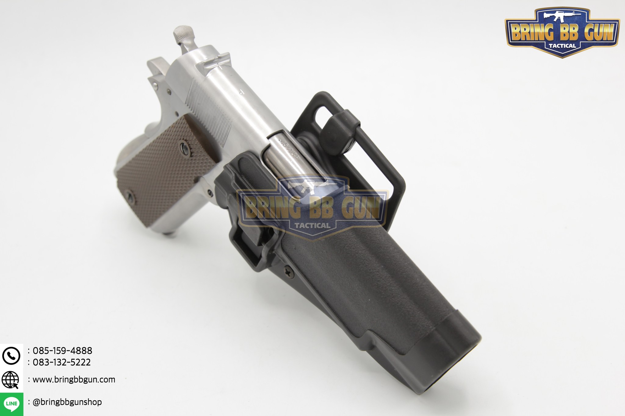 ซองปืนพกนอก ทรง Black Hawk รุ่น M1911 สำหรับปืน : Colt M1911
