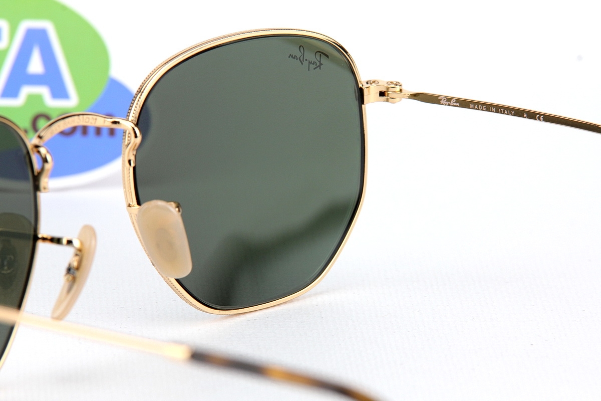 RayBan Hexagonal Flat Lens RB3548N 001/8O