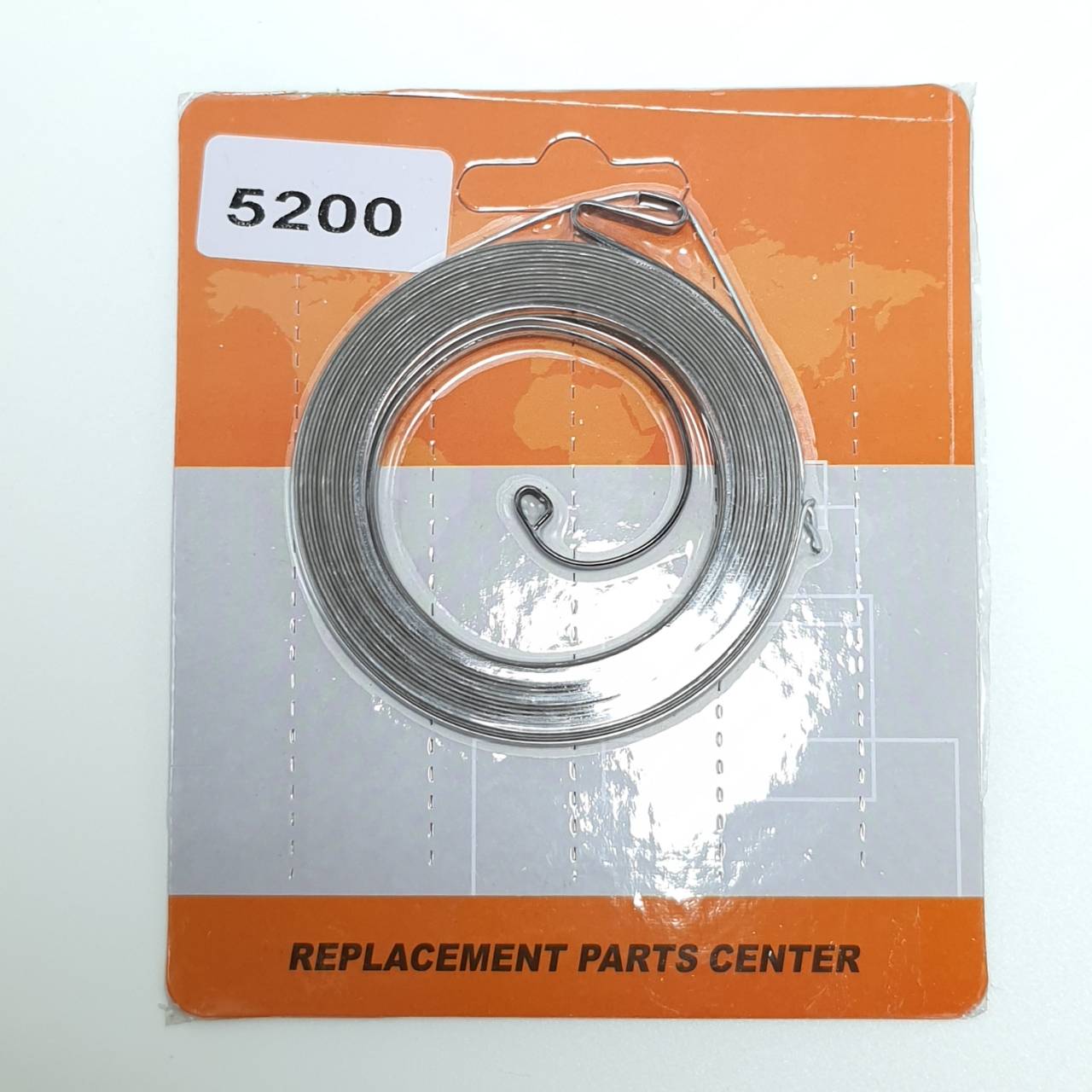 สปริงลานสตาร์ท 5200 (ดึงเบา-ตัวบาง) ใช้กับฝาสตาร์ทเครื่องตัดไม้/เลื่อยยนต์ รุ่น 5200
