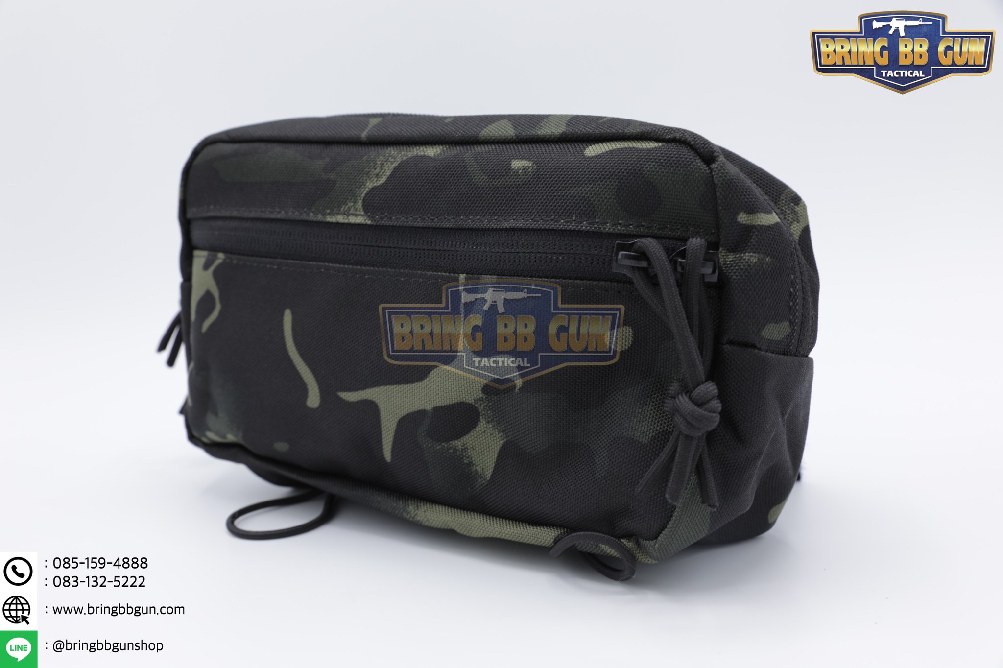 กระเป๋าจิงโจ้ติดเสื้อเวส ทรงสีเหลี่ยม (Drop Pouch) (Lower Accessories Pouch)