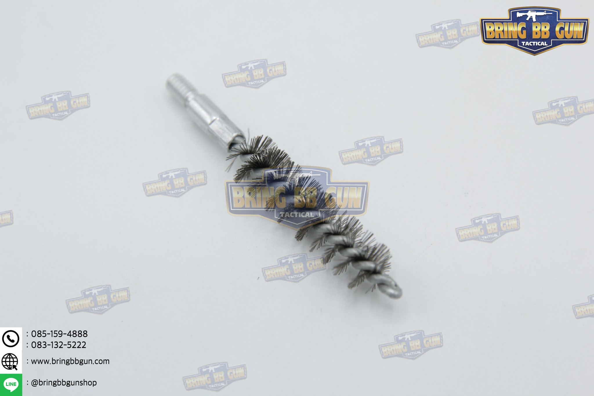 แส้ล้างปืน (แส้ล้างลำกล้องปืน) (แปรงขัดลำกล้อง) (ชุดแส้ทำความสะอาด) (เครื่องมือทำความสะอาดปืน)