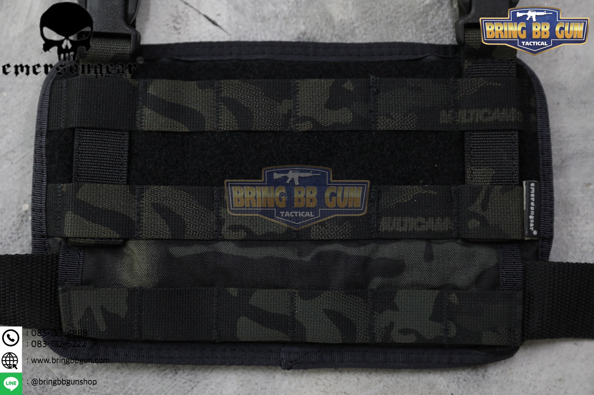 เพลทรัดต้นขาแบบ Molle ยี่ห้อ Emerson (Drop Leg Molle)