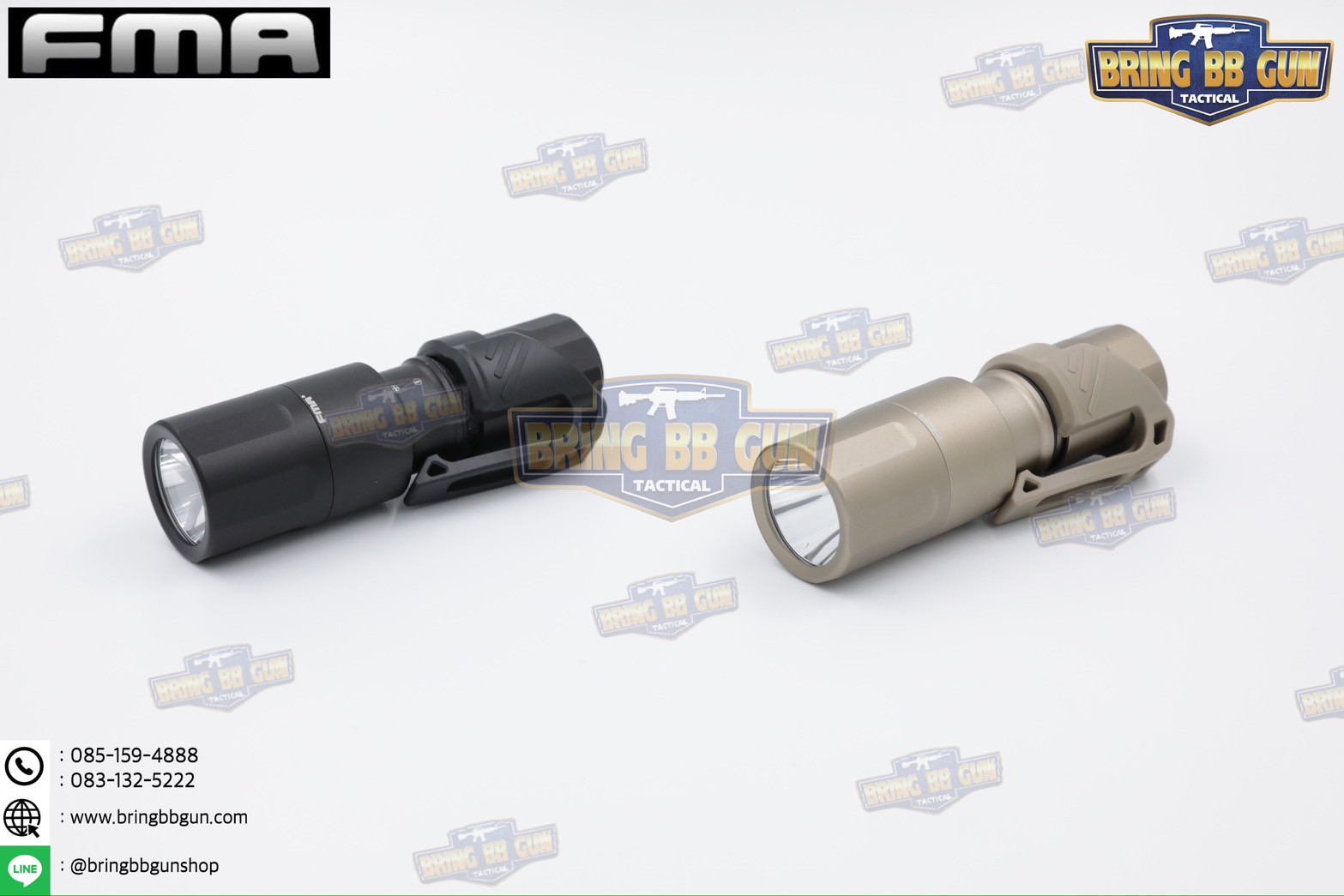 ไฟฉาย ยี่ห้อ FMA ทรง Cloud Defensive MCH-HC Micro (หลอดLED) (FMA MCH-EDC Flashlight) (MCH Handhelds) (Mission Configurable Handheld) #ไฟฉายมือถือ #ไฟฉายพกพา