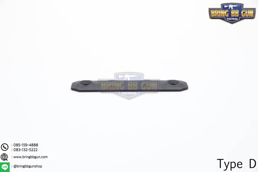 M-Lok Cover แบบพลาสติก (ใช้ได้กับชุดหน้าระบบราง M-Lok เท่านั้น)