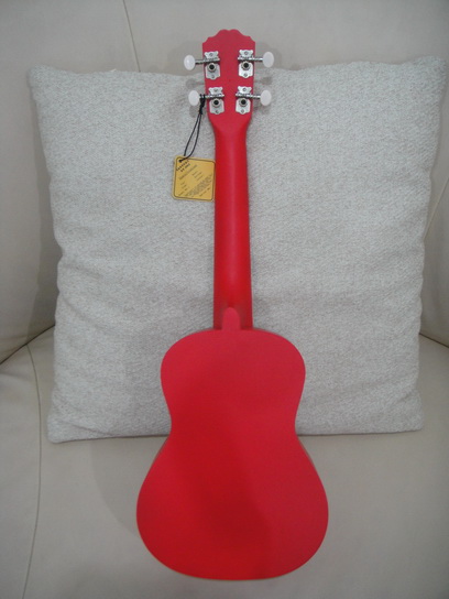 อคูเลเล่ UKULELE ยี่ห้อ Century ของใหม่ ขนาด Concert รุ่น S-243/RD สีแดง สวย เสียงดี ขายถูก