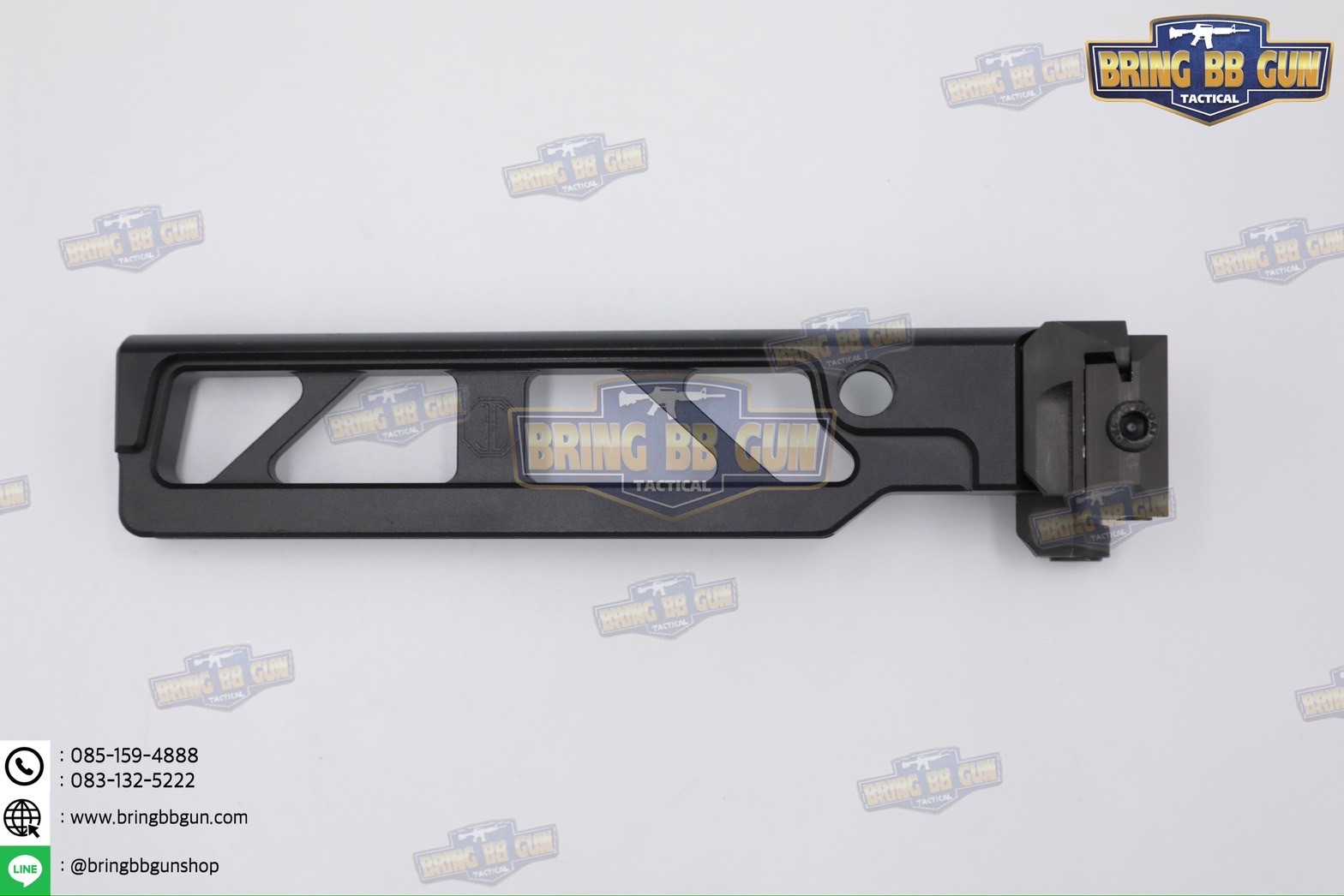 แกนพานท้ายพับได้ทรง JMAC สำหรับ Sig Sauer MPX/MCX รุ่น JMAC ST-6 Skeletonized Tube (Folding Adapter) (1913 Adapter) (JMAC) (MCX) (MPX) (1913)