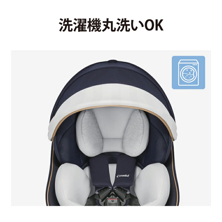 [สินค้าฝากขาย] คาร์ซีทมือสอง Combi Culmove Smart ISOFIX Egg Shock JL-590 Dark Grey