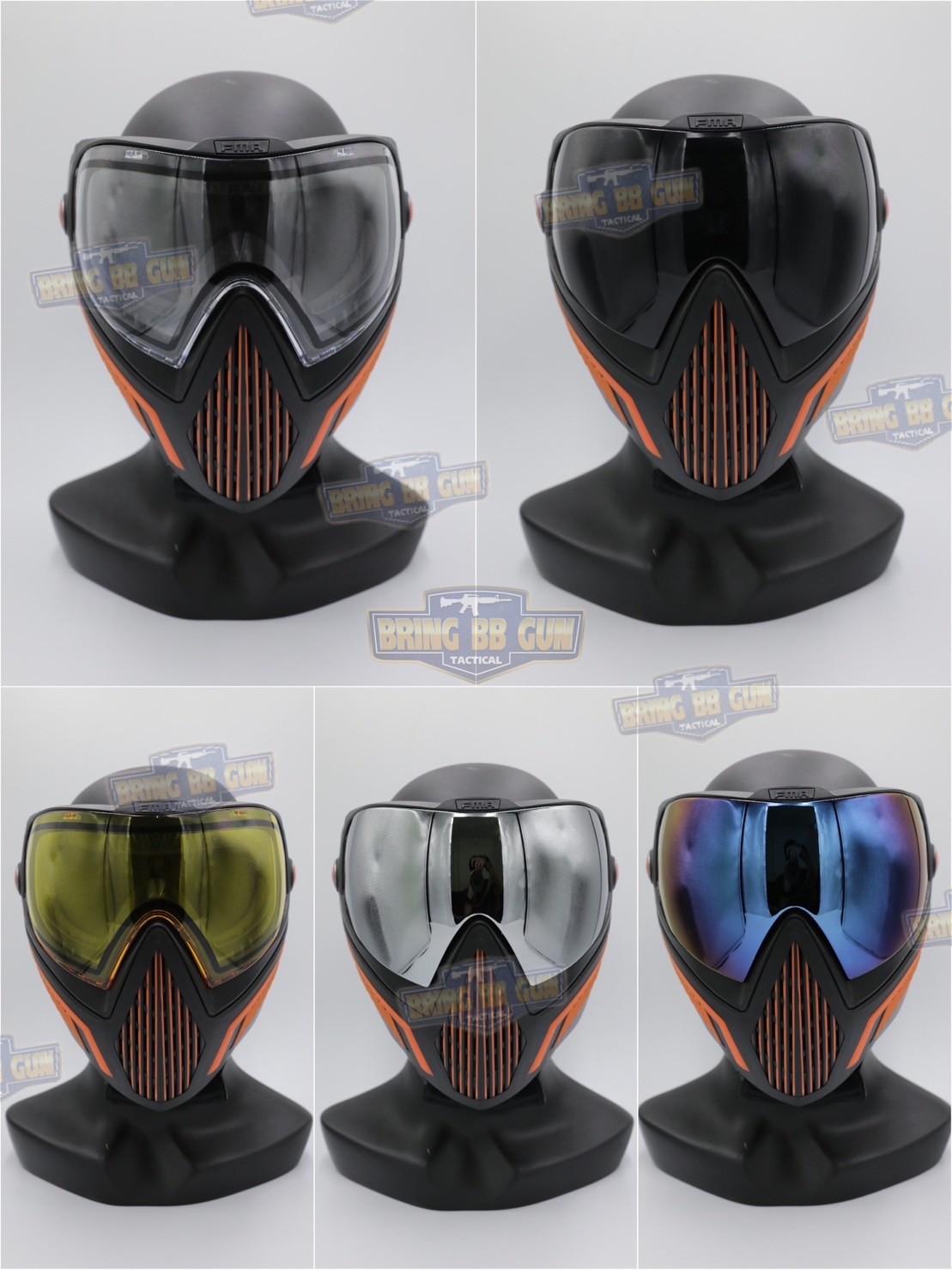 หน้ากาก F5 ยี่ห้อ FMA (FMA F5 STORM GOGGLE MASK) (F5 Professional) (Storm Goggle Mask)