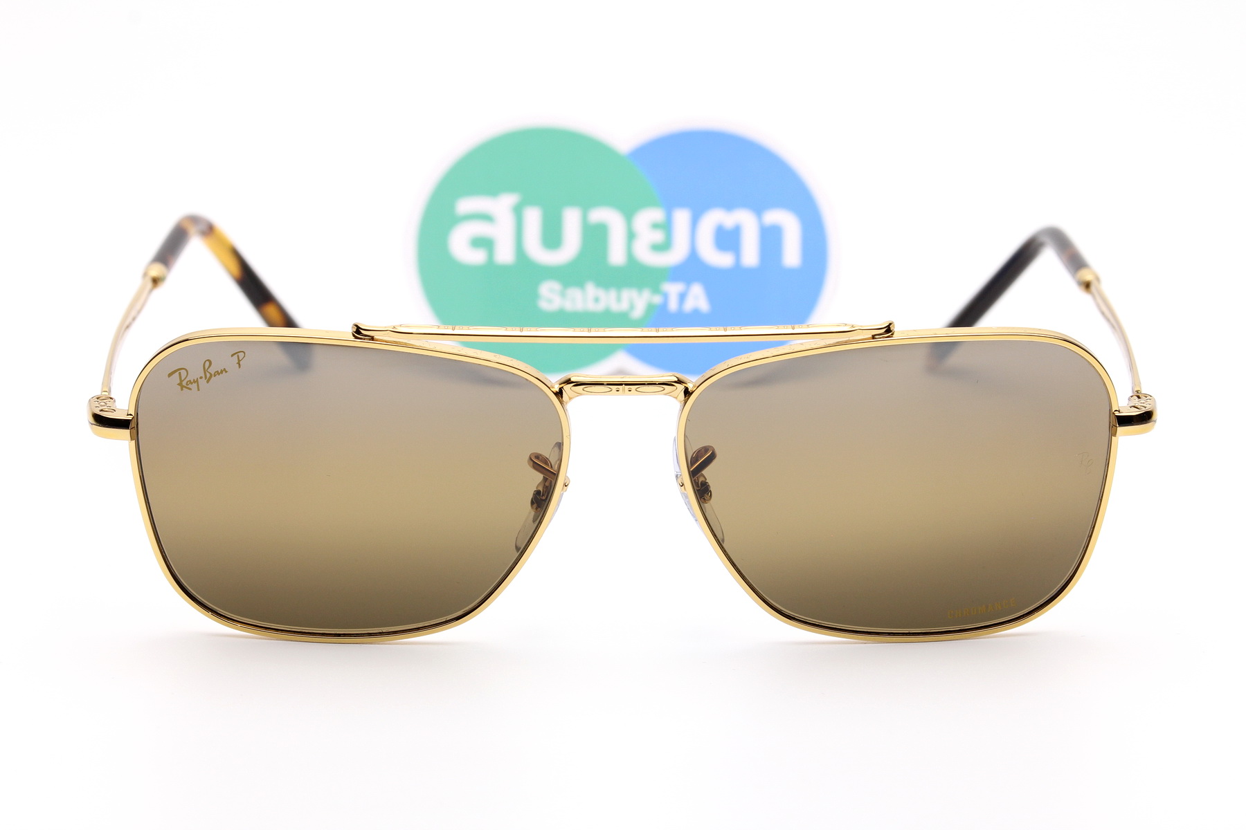 RayBan New Caravan RB3636 9196G5 Chromance Polarized Lens