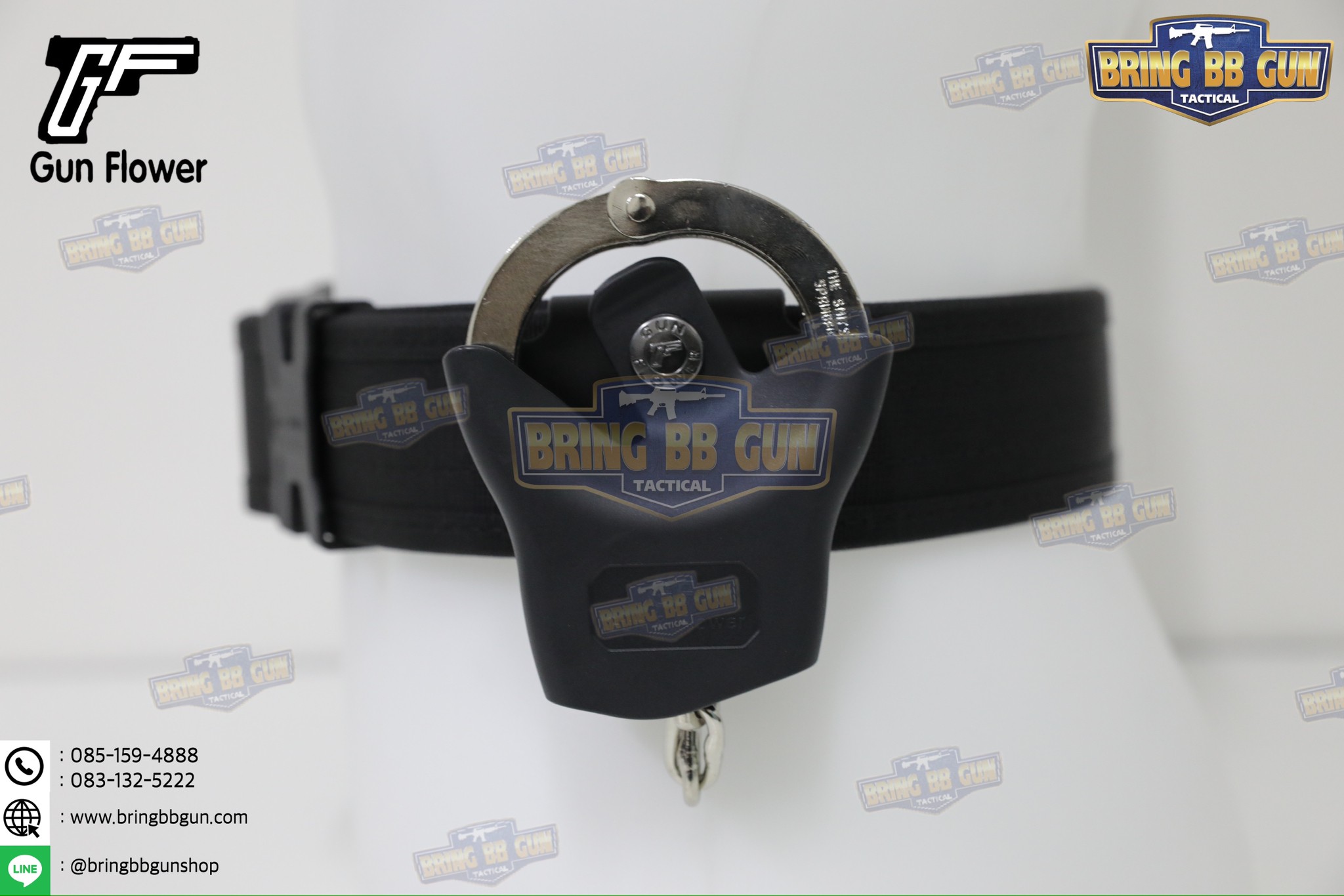 ซองกุญแจมือ Polymer ยี่ห้อ Gun&Flower (Handcuff Pouch) (Handcuff case)