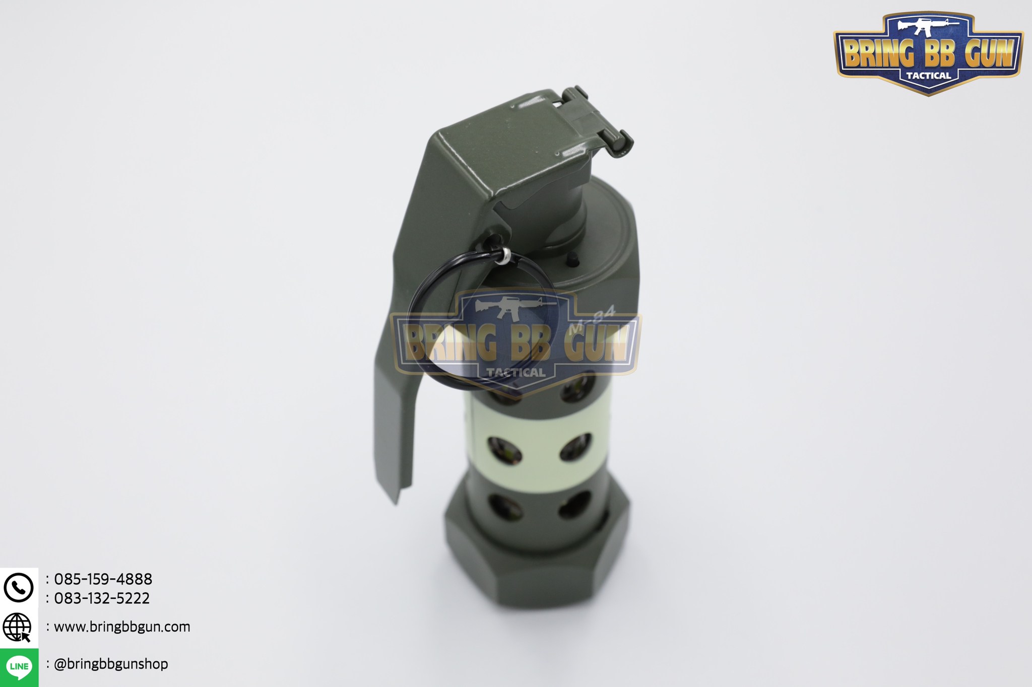 ระเบิดแสง (แบบใส่ถ่าน) (Stun Grenade) (Flash Grenade) (Flashbang Grenade)