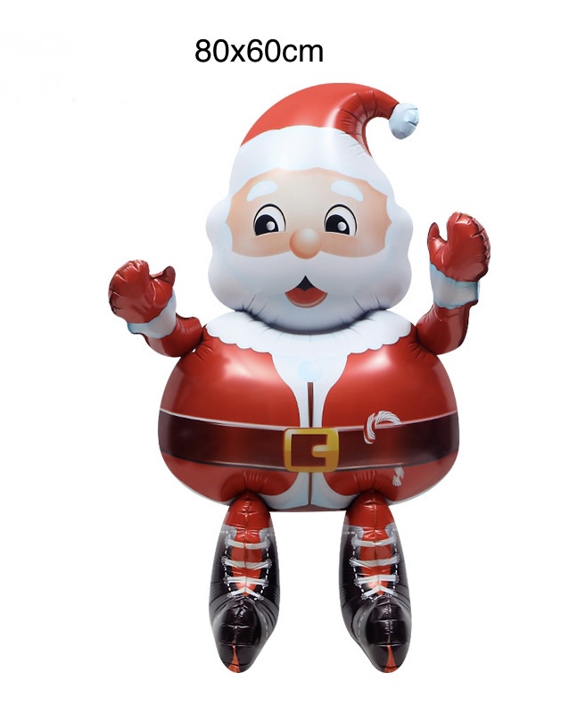 ลูกโป่งฟอยล์ 4D Santa