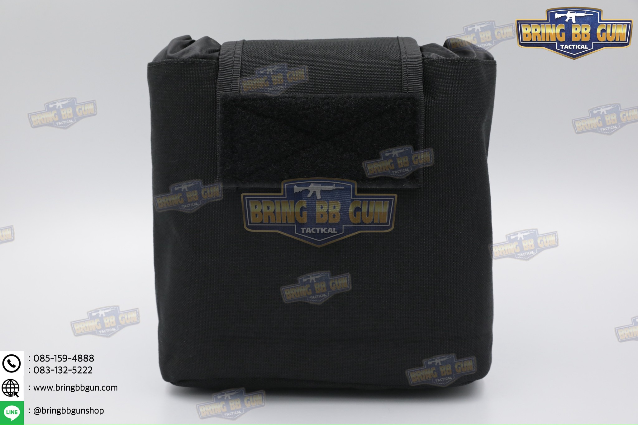 ถุงทิ้งแม็กกาซีนแบบพับได้ B01 (ถุงเก็บอุปกรณ์) (Tactical Storage Bag) (Folding Magazine Recycling Bags) (Drop Pouch) (Dump Pouch)