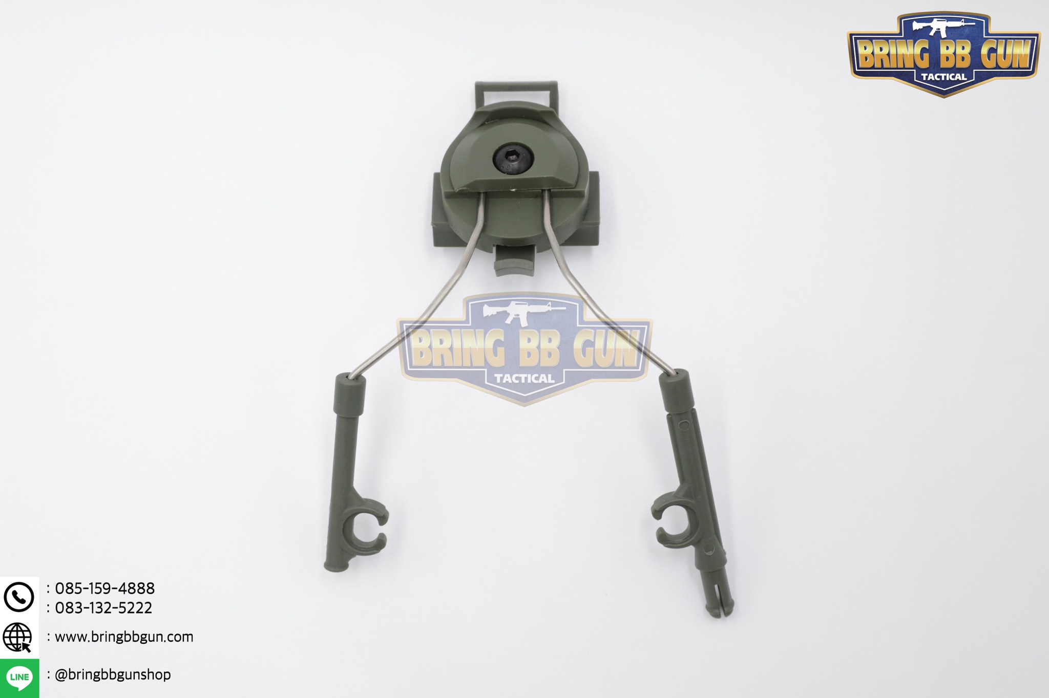 Helmet Rail Suspension Bracket (อแดปเตอร์ขาจับหูฟังใส่รางข้างหมวกฟาส)