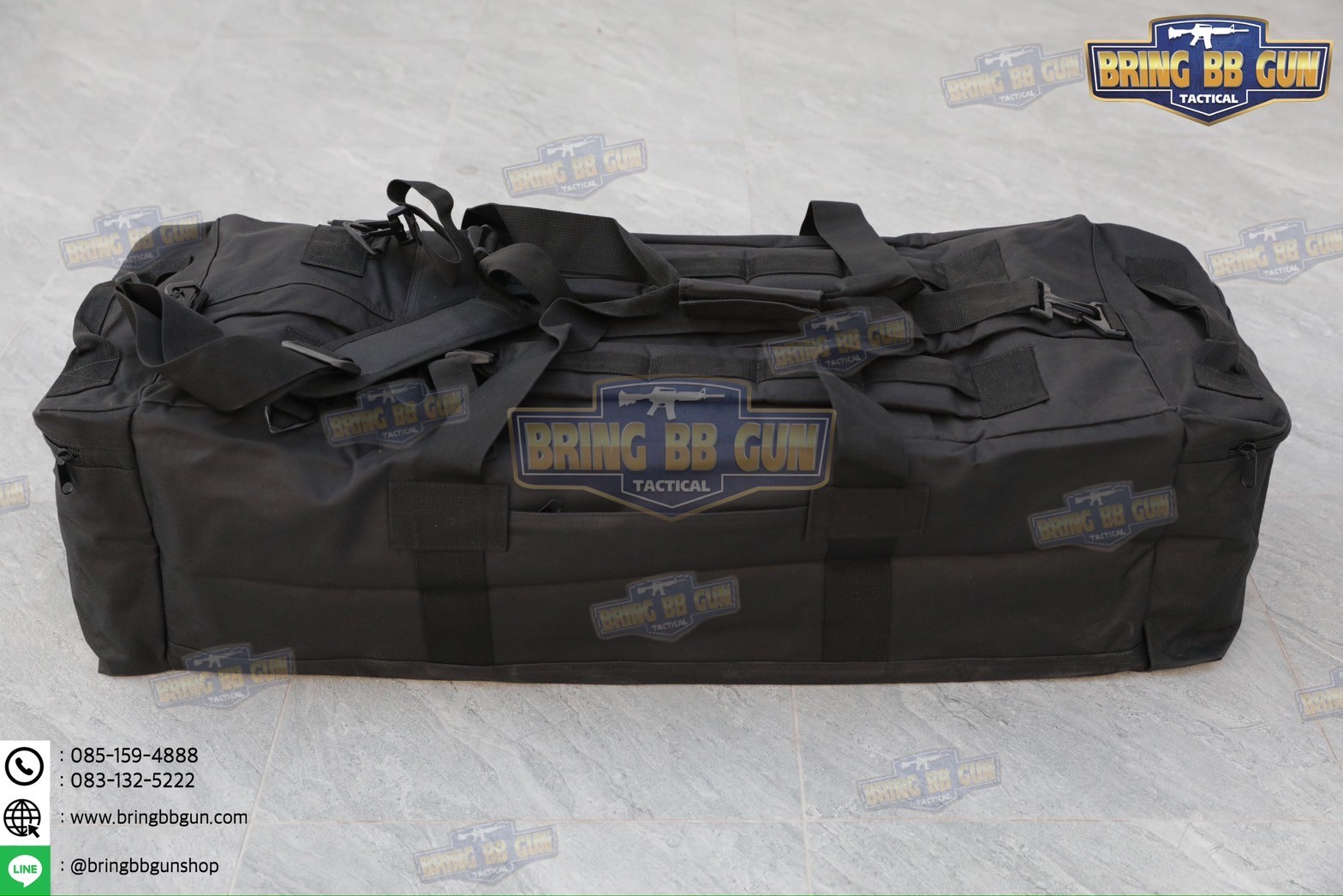 กระเป๋ายักษ์ B3 (ถุงร่มยักษ์) กระเป๋าใส่อุปกรณ์ภาคสนาม กระเป๋าอเนกประสงค์ กระเป๋าเป้สนามไซส์จัมโบ้ กระเป๋าหิ้วจับถือ กระเป๋าเป้สะพายหลัง (Range Bag) (Duffle Bag)