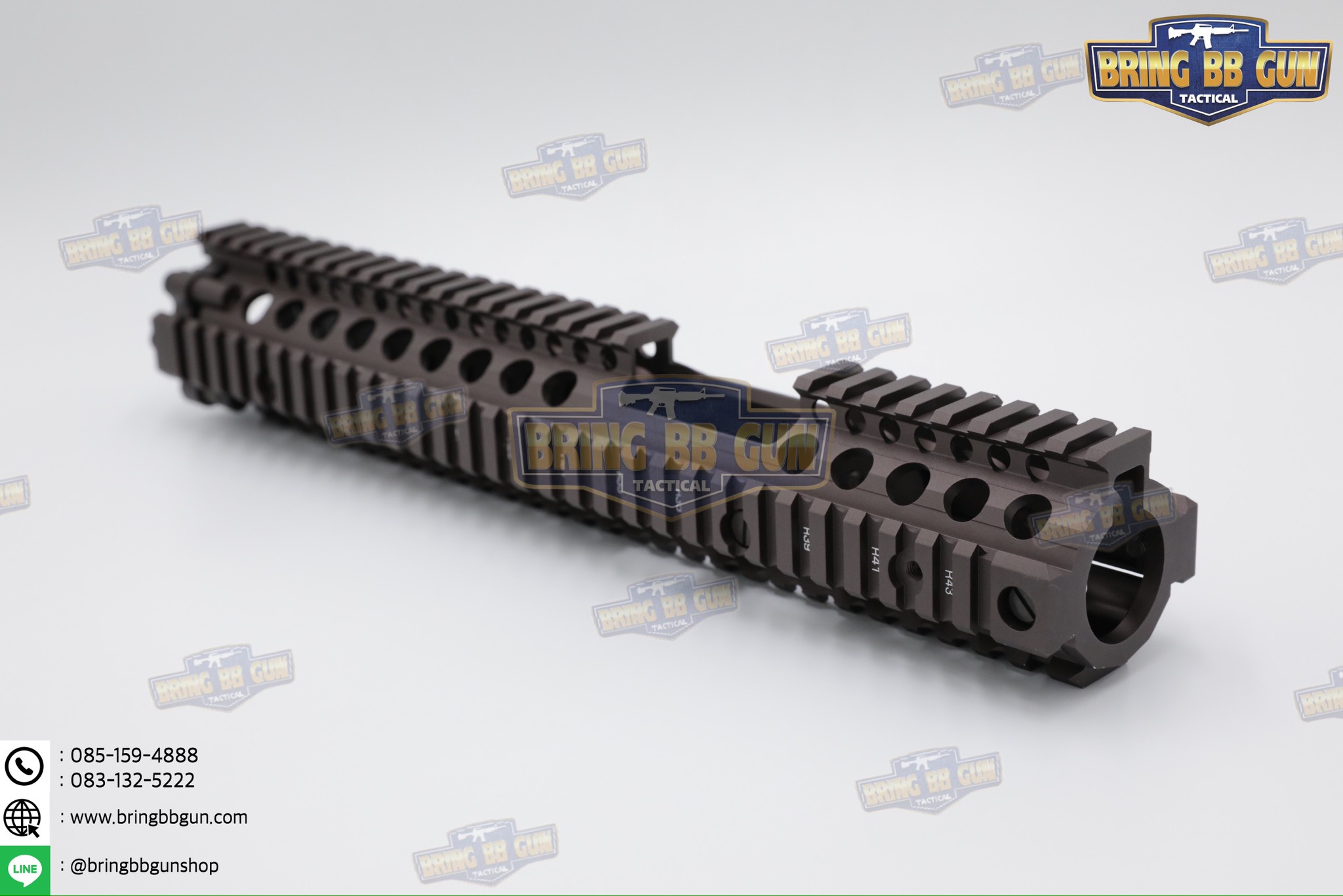 ชุดหน้า ยี่ห้อ Daniel Defense MK18 FSP RIS II รุ่นความยาว 12.5" ระบบราง Picatinny (ราง20mm.) (M4A1 FSP RAIL INTERFACE SYSTEM) (RIS II) (Front Sight Post) (FSP)