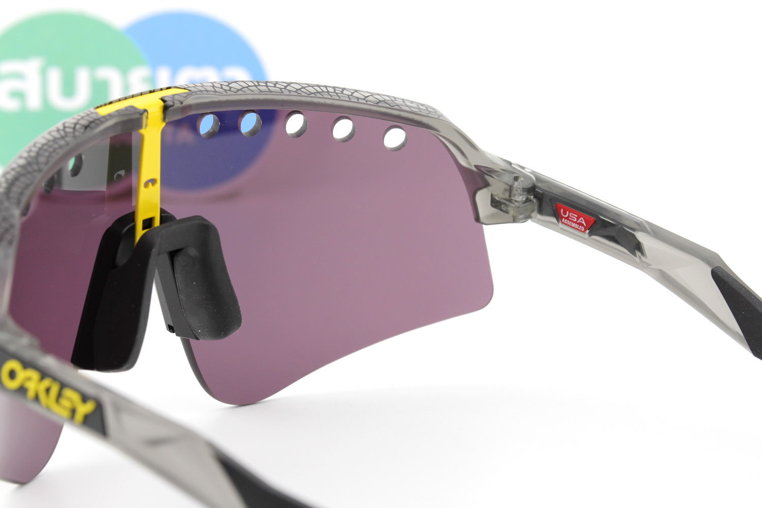 Oakley Sutro Lite Sweep TDF(Tour De France) Matte Grey Ink / Prizm Road Black SKU#OO9465-32