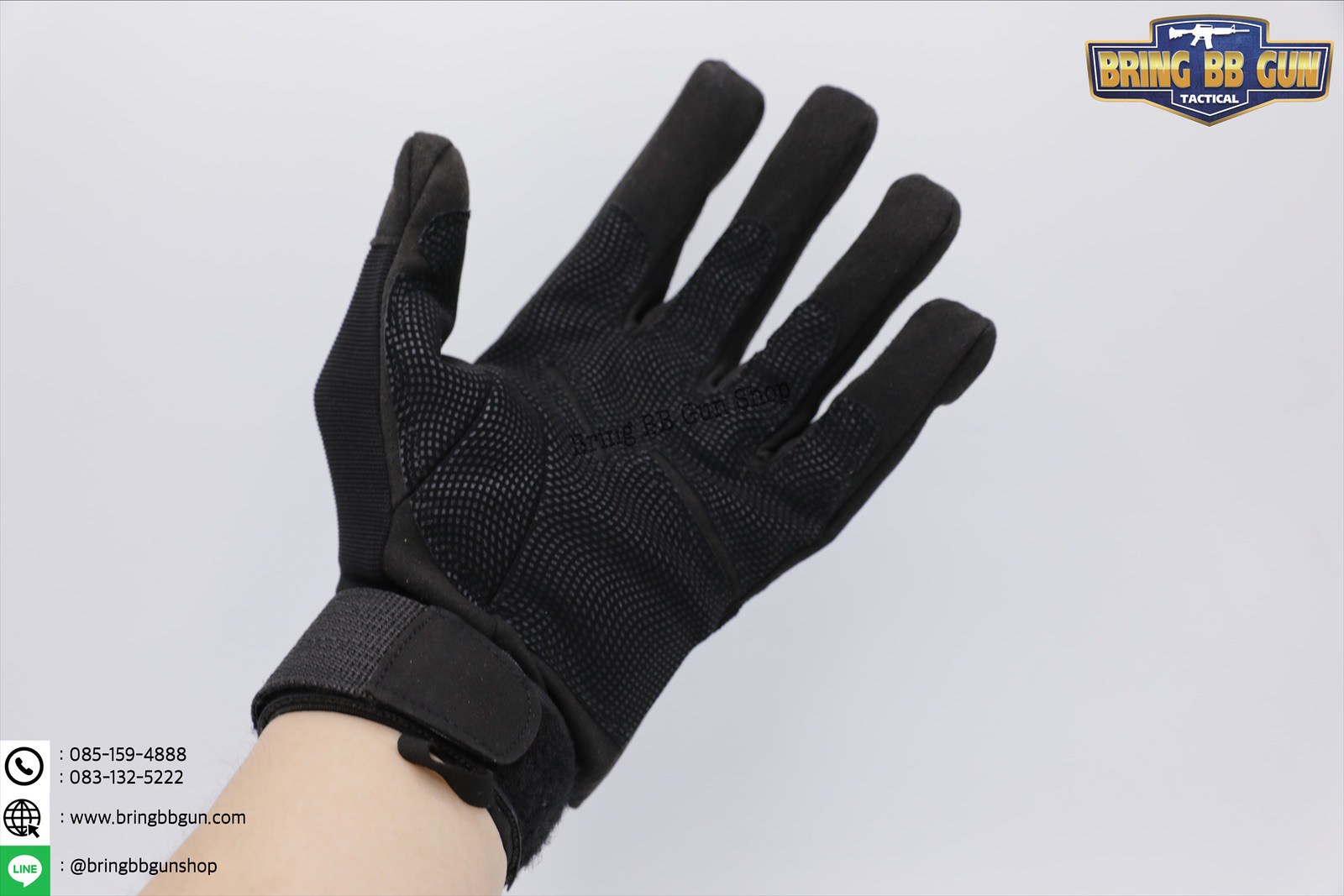 ถุงมือเต็มนิ้ว ทรงBlack Hawk รุ่นเต็มนิ้วTouch Screen