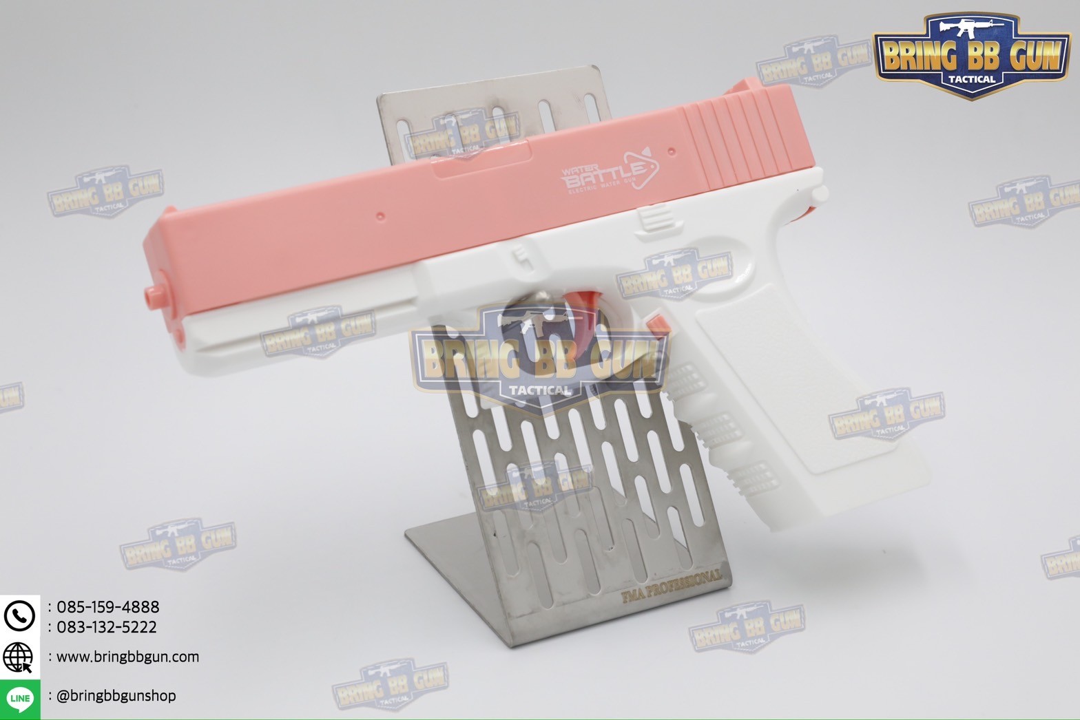 ปืนฉีดน้ำไฟฟ้า รุ่น Glock (ปืนฉีดน้ำของเล่น) (ปืนฉีดน้ำอัตโนมัติ) (ยิงได้ต่อเนื่อง)