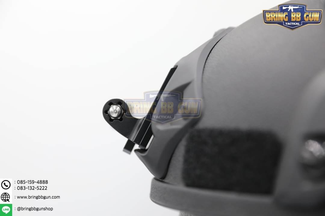 ขาจับกล้อง Action Camera ติดหมวก Fast/Mich (ขาจับกล้อง Go Pro ติดหมวก Fast/Mich) รุ่น อลูมิเนียม