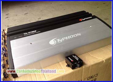 แอมป์ 4 CH TYPHOON TA-4100X (ใต้ฝุ่น)