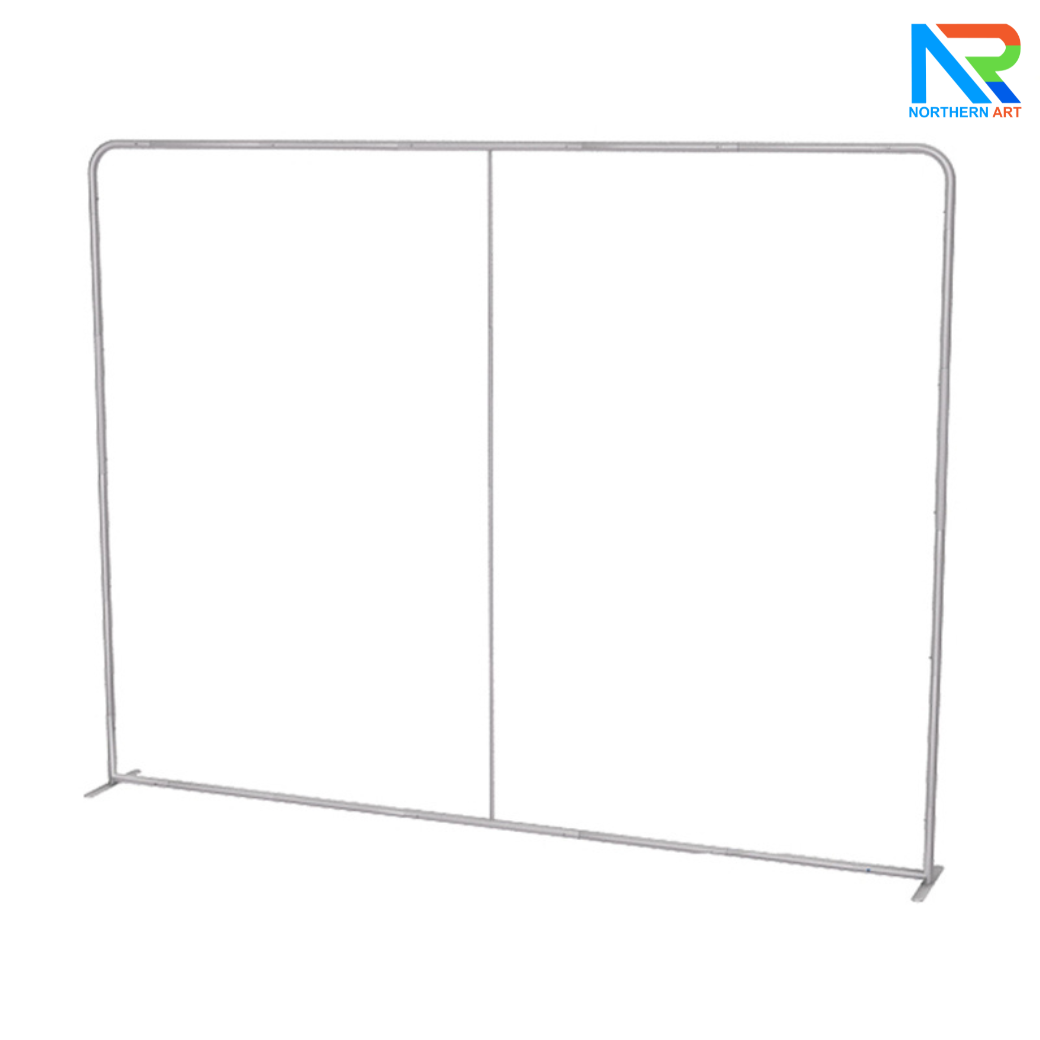 แบคดรอบผ้า Fabric Backdrop รุ่นตรง ขนาด (H)200 x (W)120-1000 cm. โครงอะลูมิเนียม ถอดประกอบได้ แถมฟรี! กระเป๋าใส่อุปกรณ์ 1 ใบ