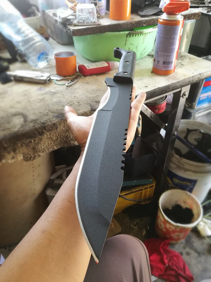 เสือราชันย์ งานHandmade by PPKNIFE