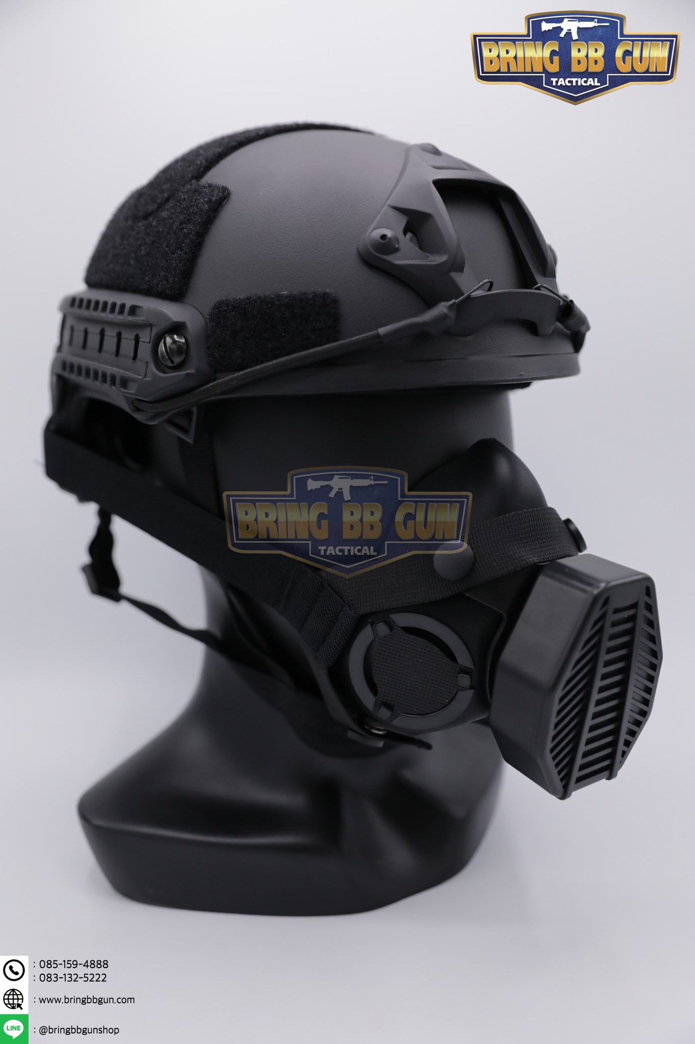 หน้ากาก SOTR (หน้ากากกันก๊าซพิษ) Special Operation Tactical Respirator (Half-Mask Respirator Intended for Ground Applications)