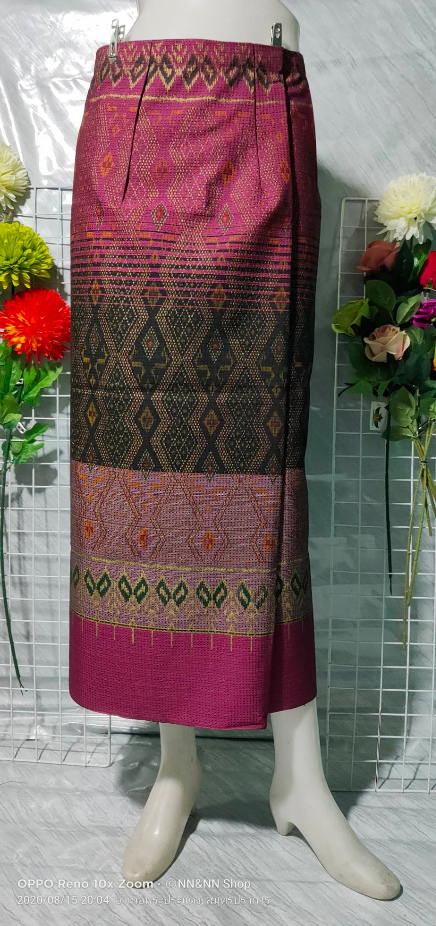NNandNN Shop 5 0006 ผ้าถุงลูกแก้วลพบุรี หลายสี 35"x53"