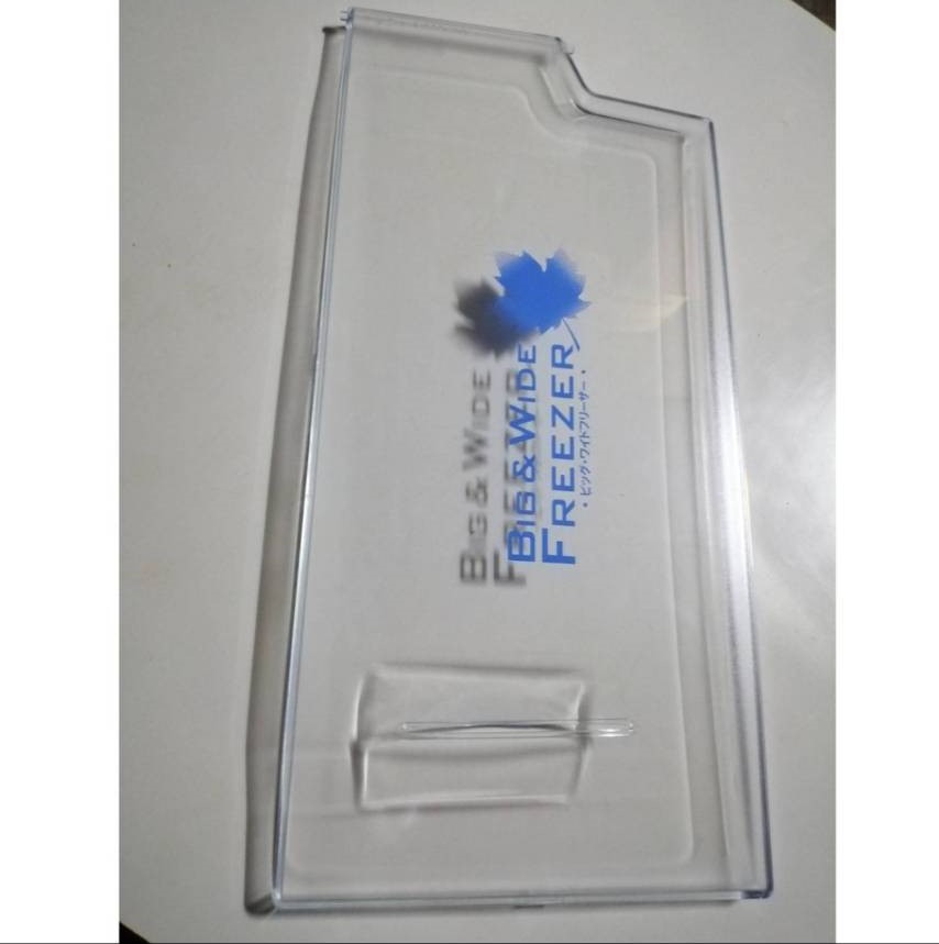 0000055 ฝาช่องฟรีส Hitachi ฮิตาชิ รุ่น 64V 64S ประตูช่องฟรีส ฝาช่องฟรีซ อะไหล่ตู้เย็น ประตูตู้เย็น ฝาช่องแข็ง
