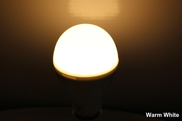 หลอดปิงปองปรับแสงได้ 3 สี IWC-BLUB-9W-3COLOR