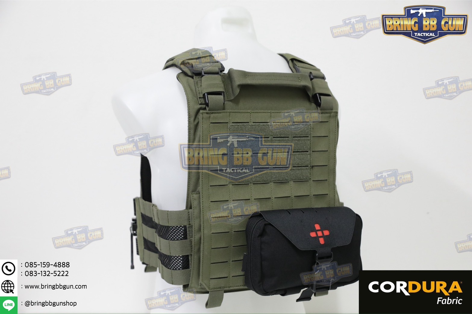 กระเป๋าพยาบาลสนาม B04 ทรง CT Resgear IFAK (แบบกระตุกไว) เพ้า IFAK รุ่น B04 (IFAK Pouch) (Medic Pouch)