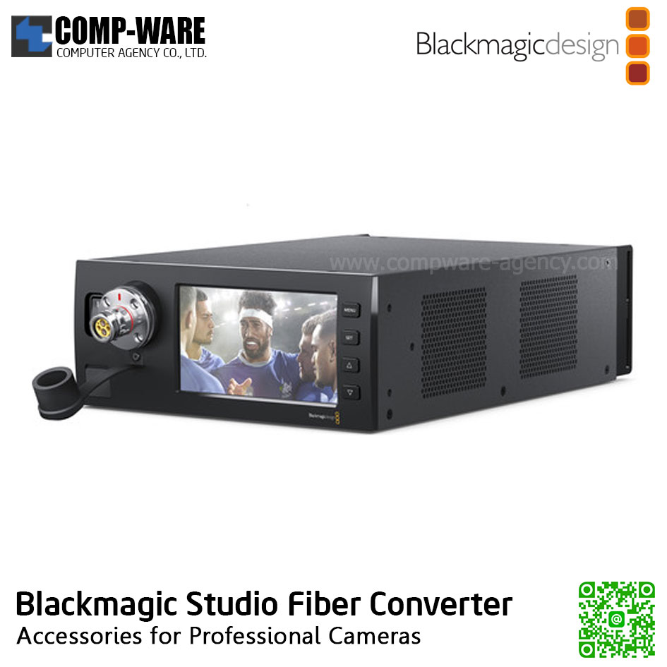 Blackmagic Studio Fiber Converter (1Year Warranty)