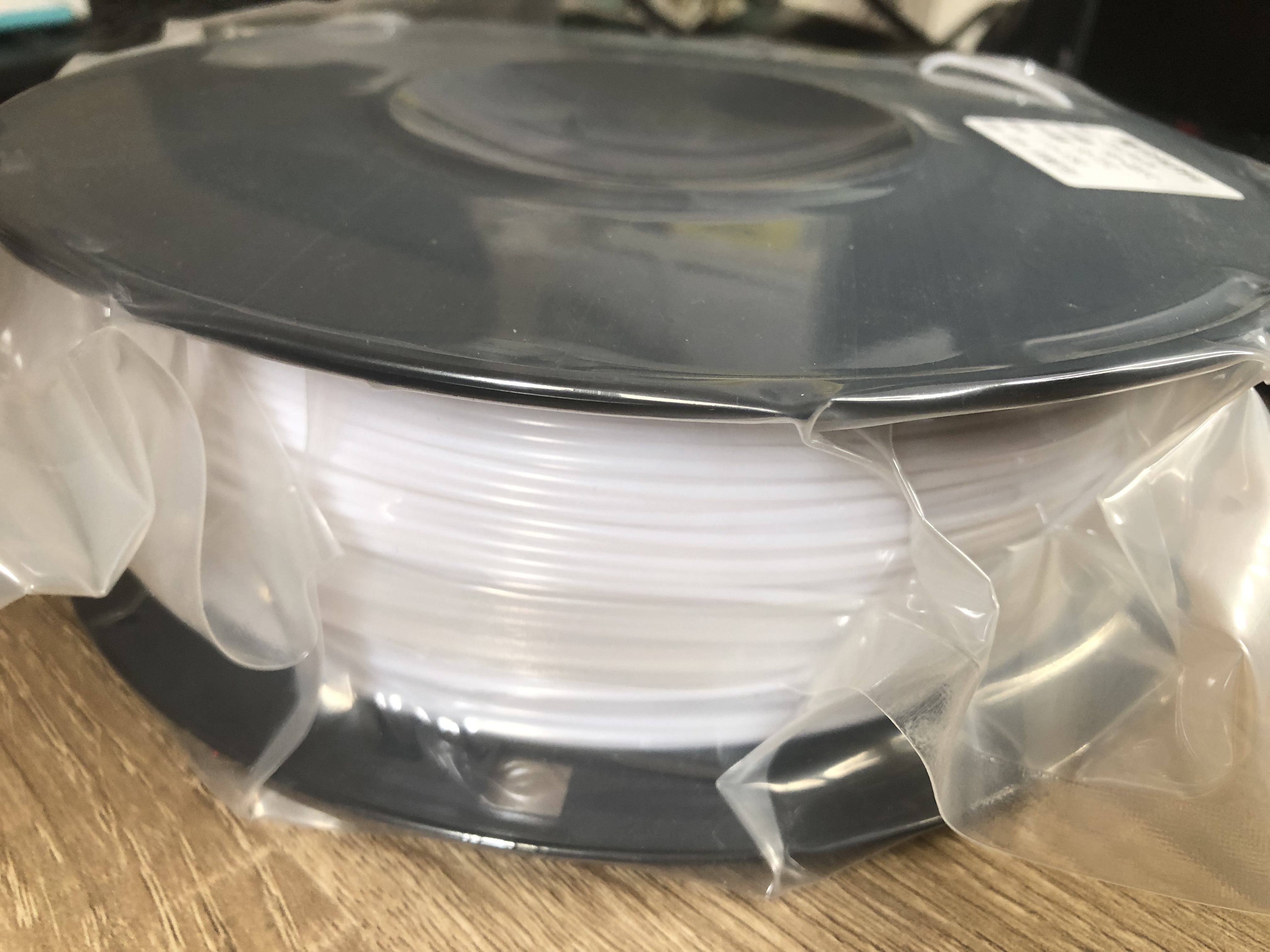 PLA filament สีขาว dia. 1.75 mm 1kg