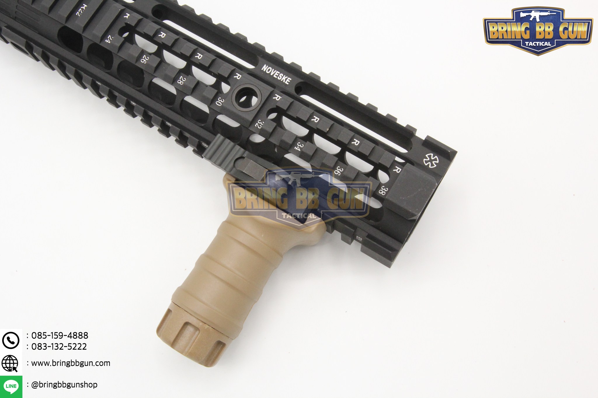 กริ๊ปมือหน้า Tango Down รุ่นสั้นปลดไว (Tango Down Vertical Fore Grip QD)
