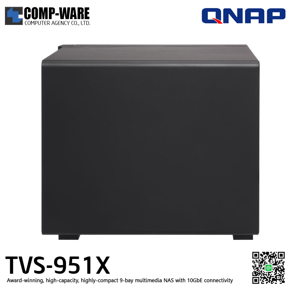 QNAP NAS 9-Bay (5+4) TVS-951X (2GB RAM up to 32GB) Intel Celeron 3865U , No HDD // สินค้า EOL