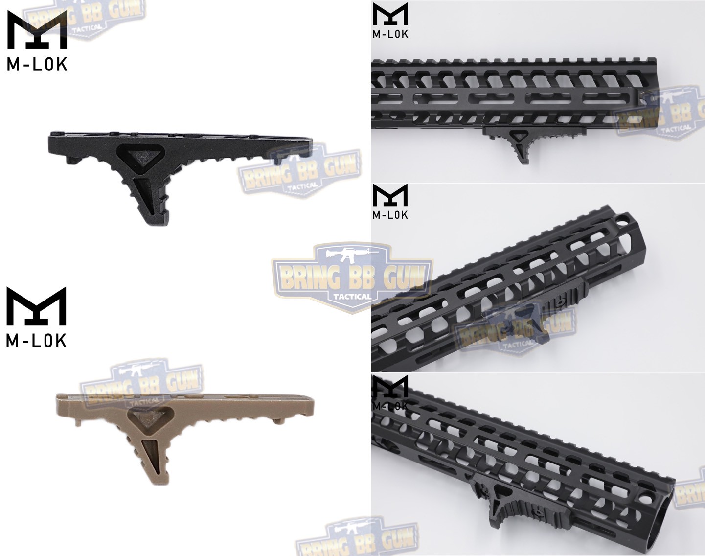 กริ๊ปมือหน้า Strike Industries (HANDSTOP) (ใช้ได้กับชุดหน้าระบบราง M-Lok เท่านั้น)