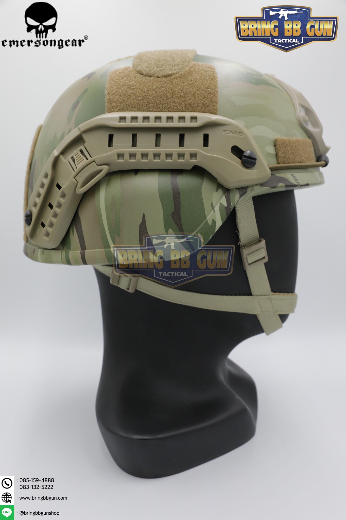 หมวก Mich 2000 ยี่ห้อ Emerson (EMERSON ACH MICH 2000Helmet-Special action version) (ACH Mich 2000 Helmet)